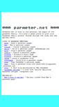 Mobile Screenshot of parmeter.net