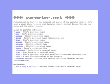 Tablet Screenshot of parmeter.net